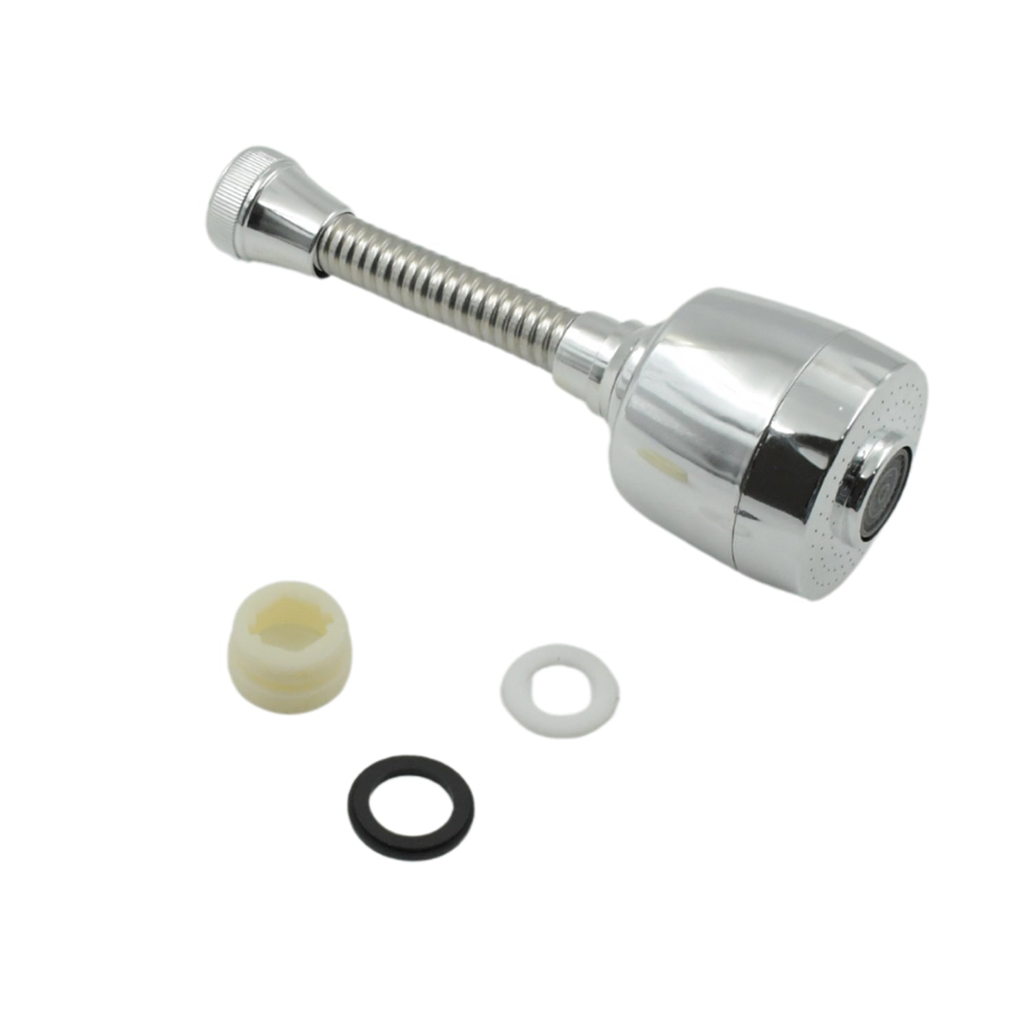 360° Rotating Faucet Sprayer – Water-Saving Splash-Proof Aerator for Kitchen & Bathroom (6 Inch)