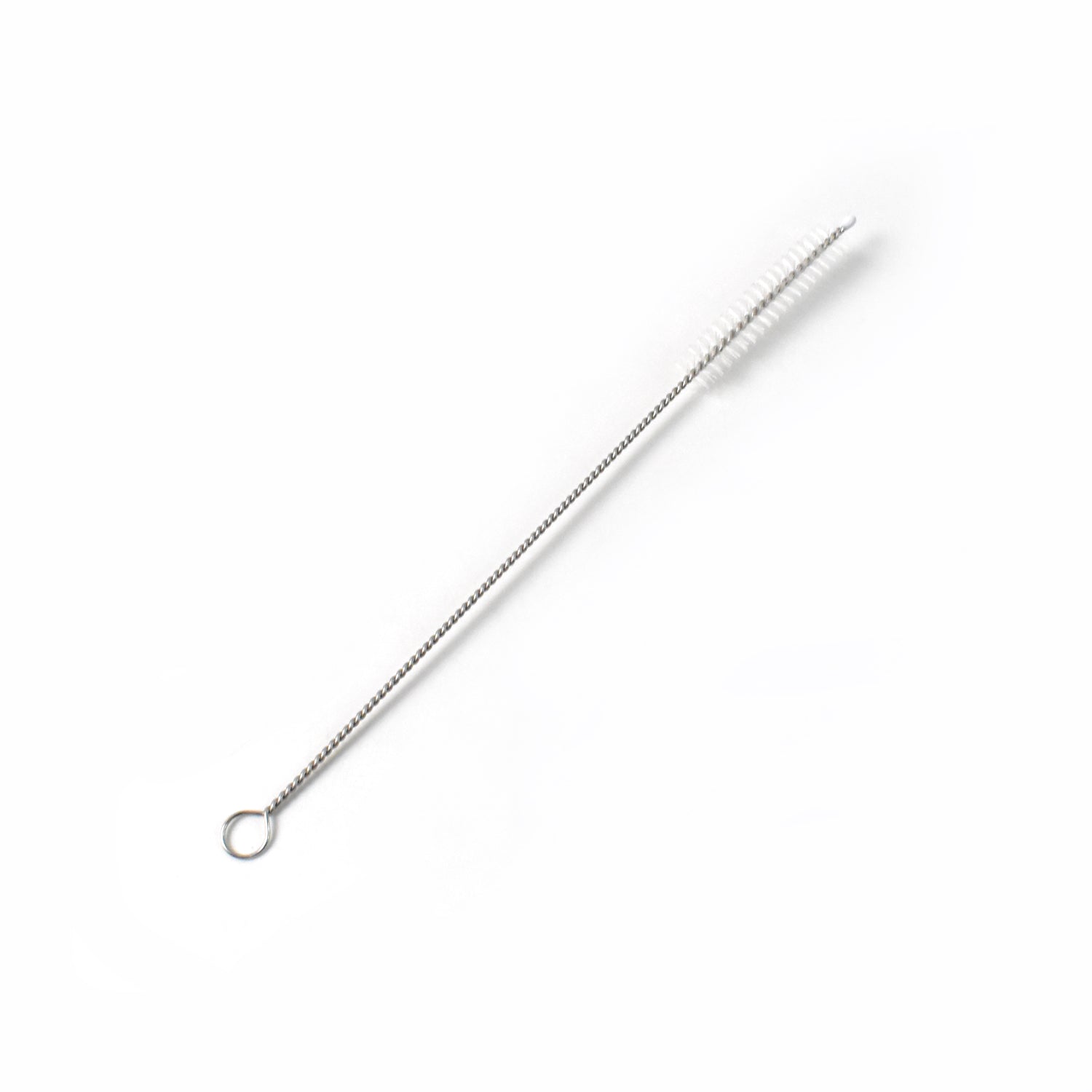 Stainless Steel Straw Cleaning Brush Drinking Pipe (20 Cm / 1 Pc)