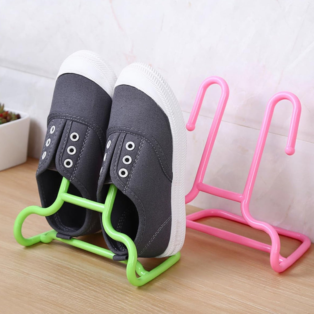 Multi-Function Drying Rack & Shoe Organizer – Hanging Storage Shelf for Wardrobe & Closet, Shoe Stand & Holder (2 Pc Set)