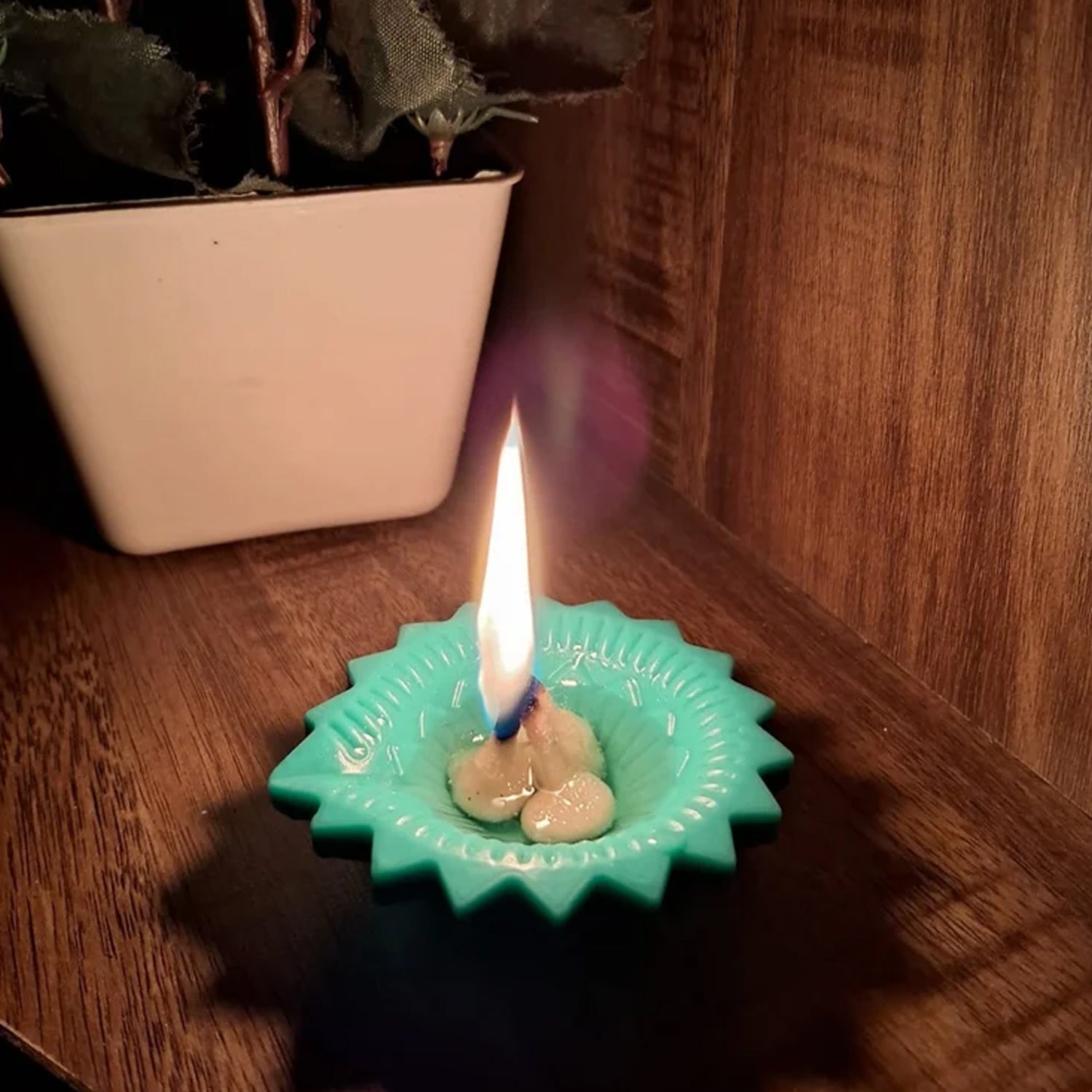 Silicone Diya for Diwali Attractive Design Colourful Diya Combo (12 Pcs Set)