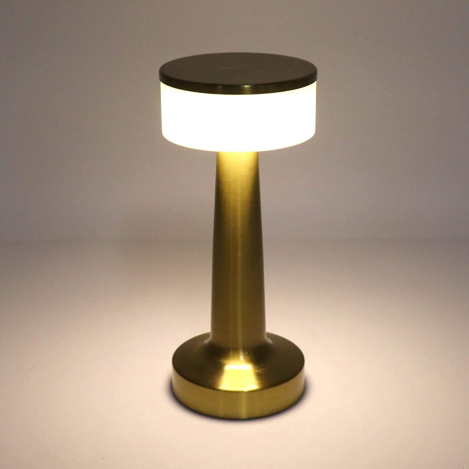 Touch LED Lamp – USB, 3 Colors, 3 Brightness Levels (1 Pc, Metal)