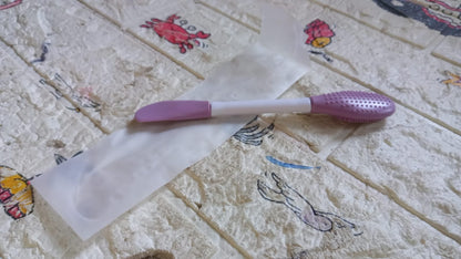 Double-Headed Silicone Mask Brush – Facial Cleansing & Mask Application Tool (1 Pc)