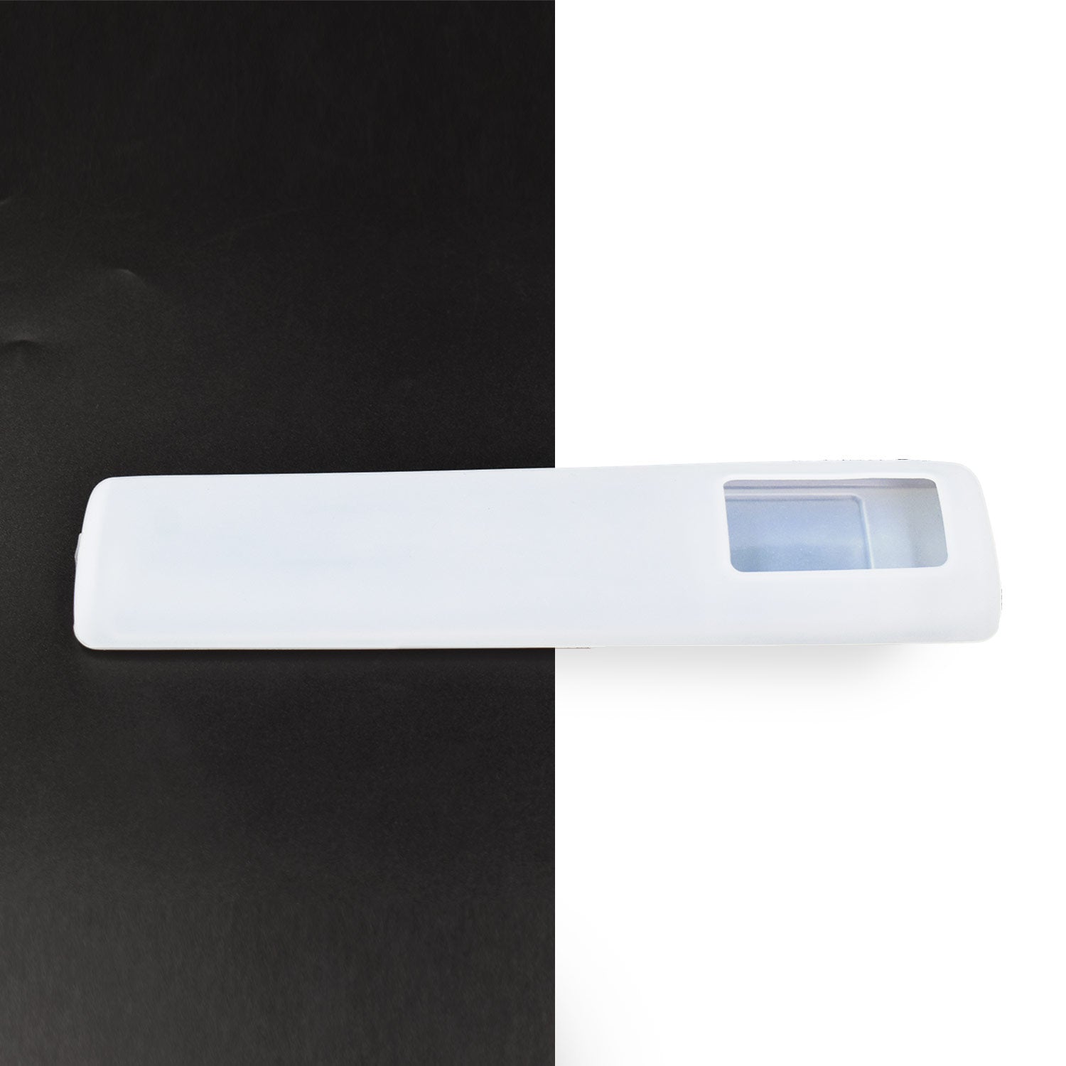 Large remote cover shown from different angles for a full view.