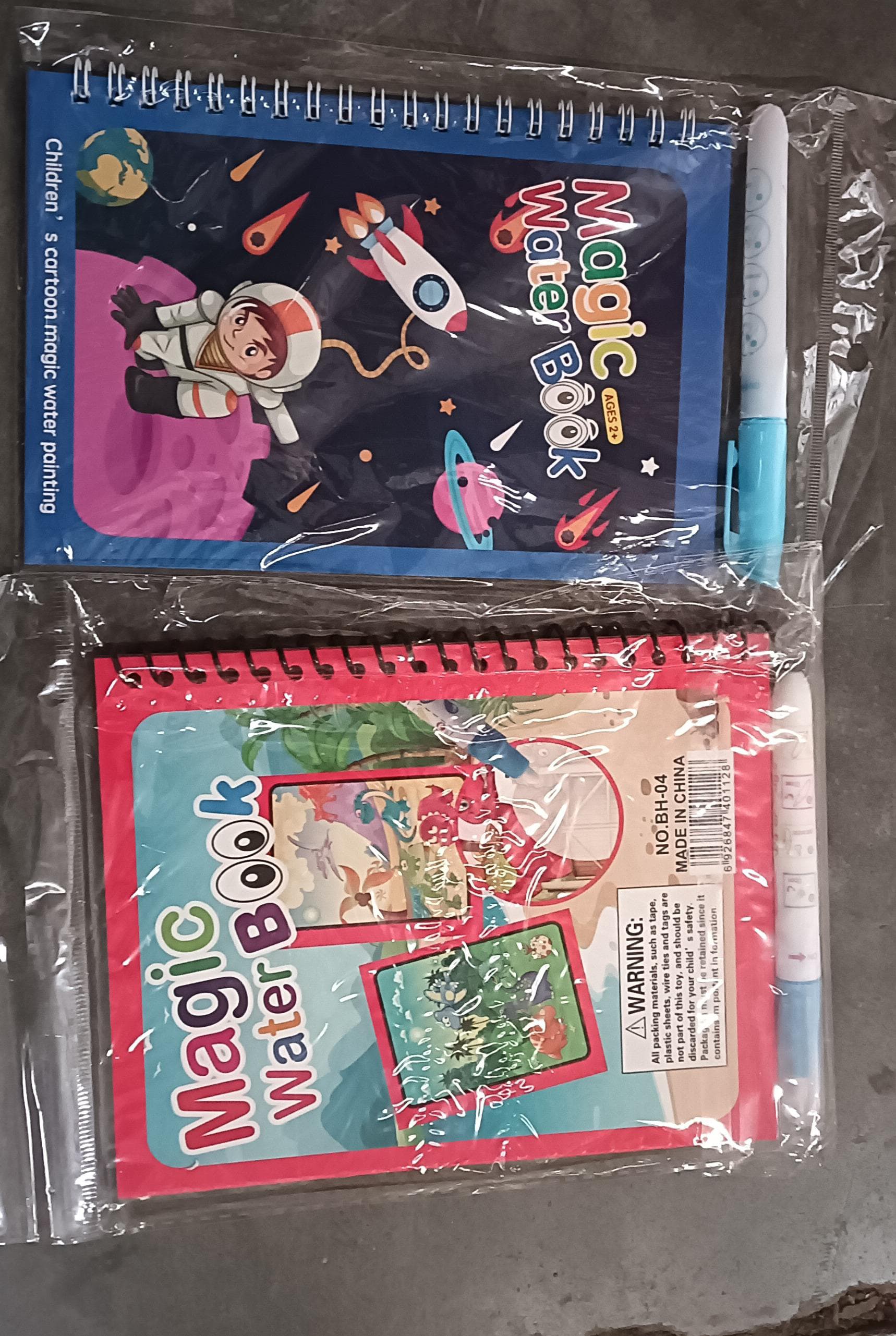 Magic Water Quick Dry Book Water Coloring Book Doodle with Magic Pen Painting Board