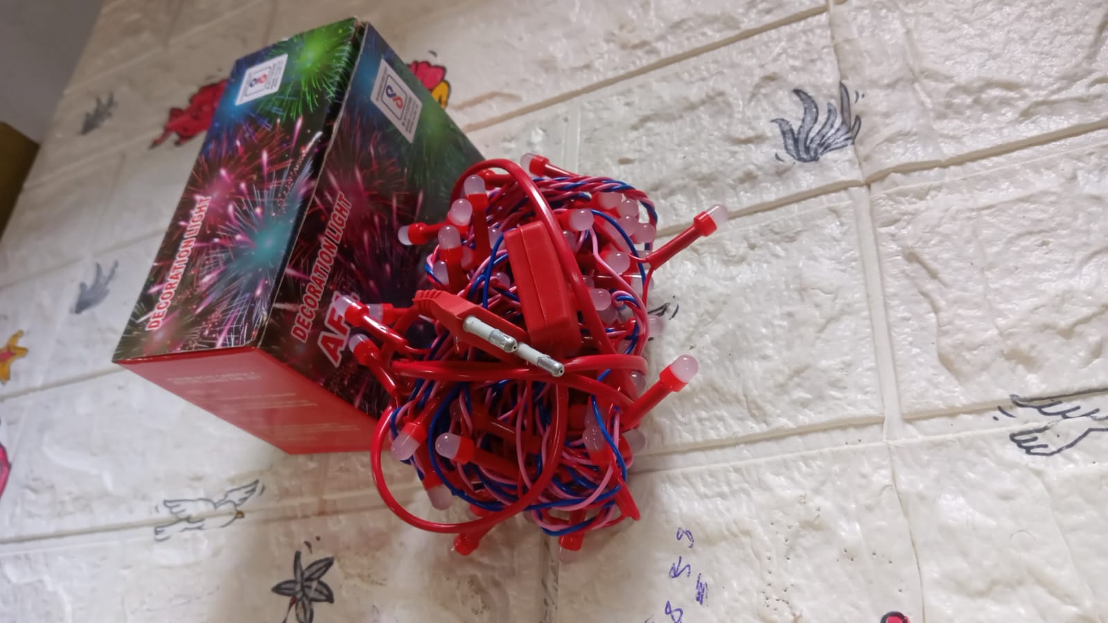 Multi-color LED string lights, perfect for Diwali and weddings